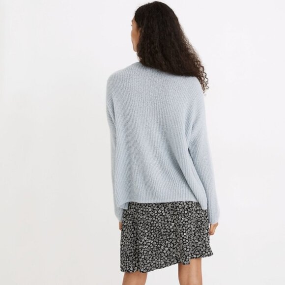 Madewell Bellaire Cardigan in Dusty Pool XS - Picture 2 of 8
